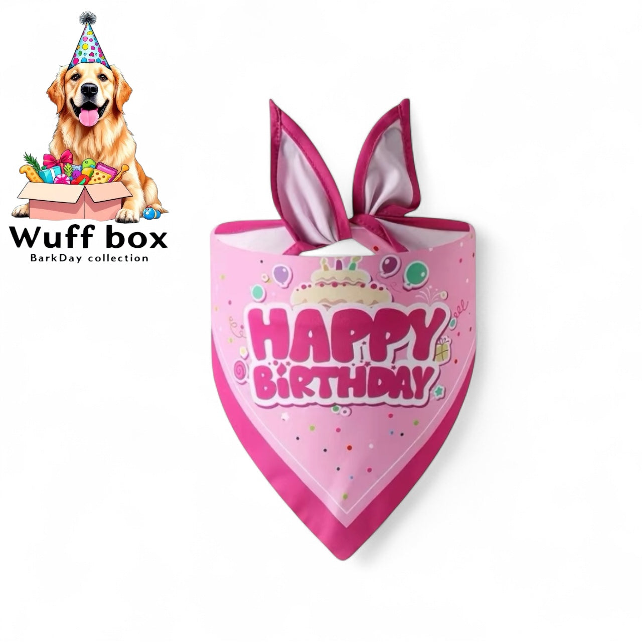 Happy BarkDay Female Bandana