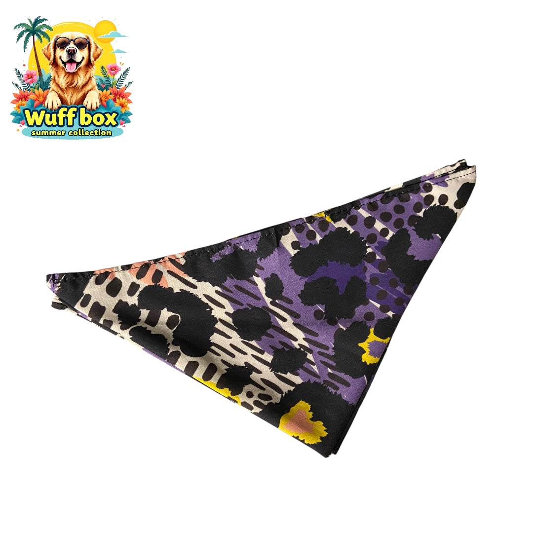 Leopard Print Bandana’s (Big Pups)