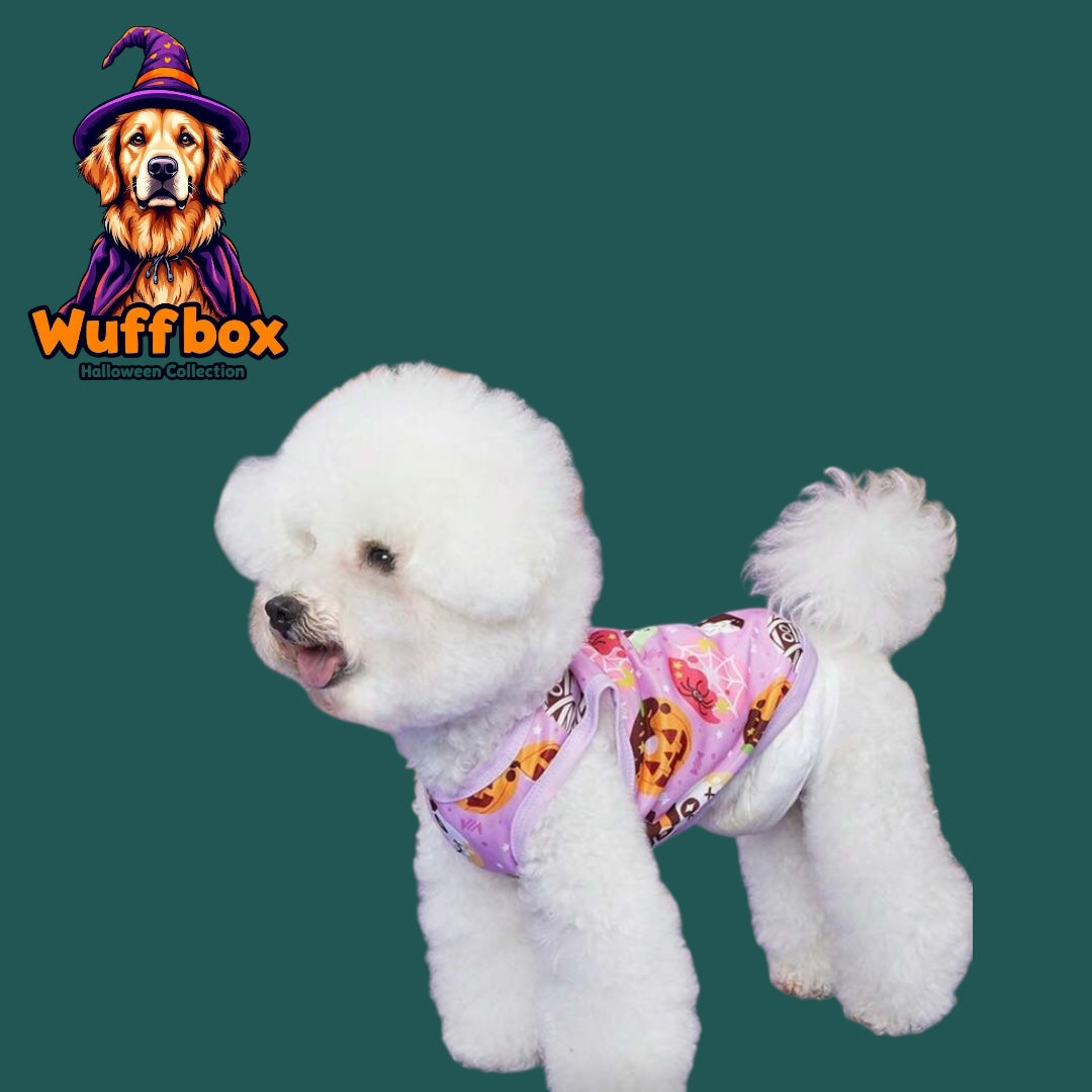 Scary Donut Print Halloween Tank
