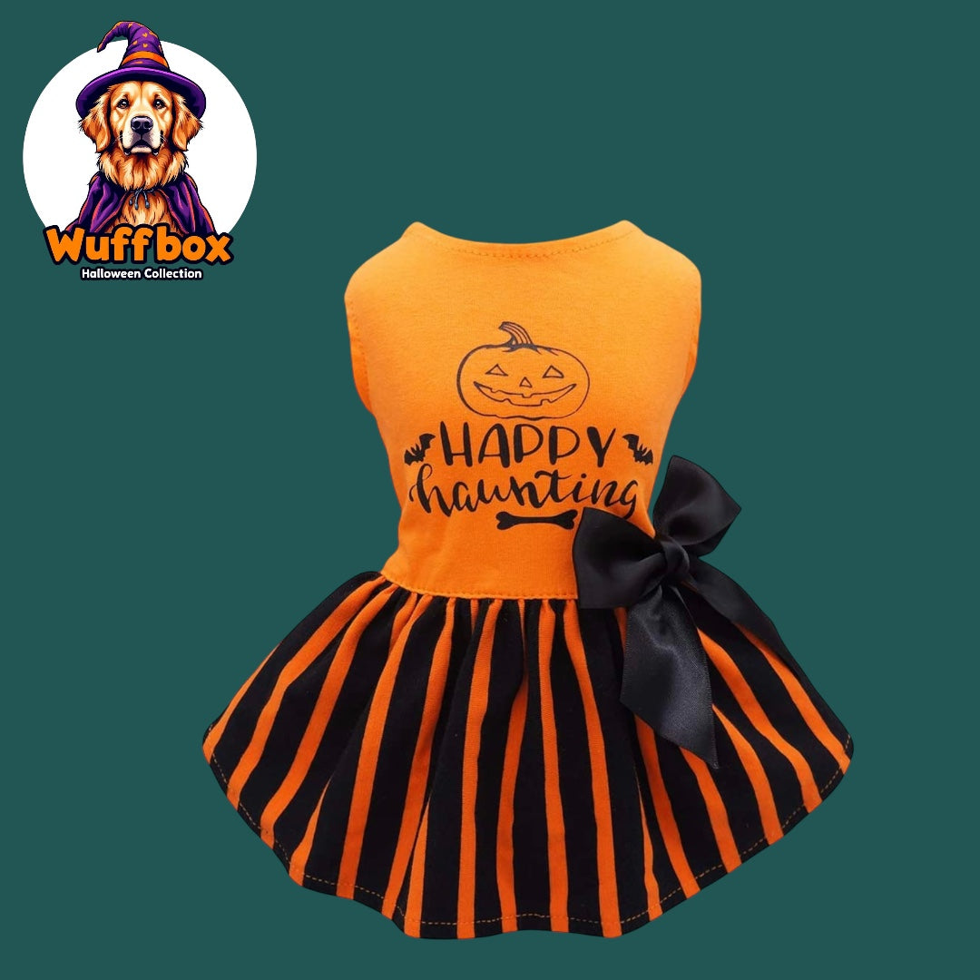 Fitwarm “Happy Haunting” Halloween Dress