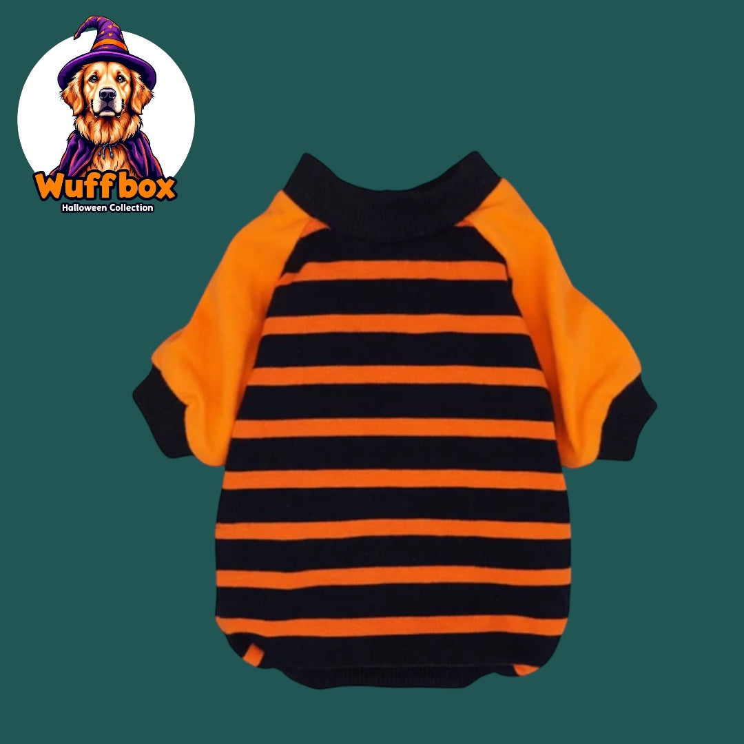 Fitwarm Halloween Stripe Tee