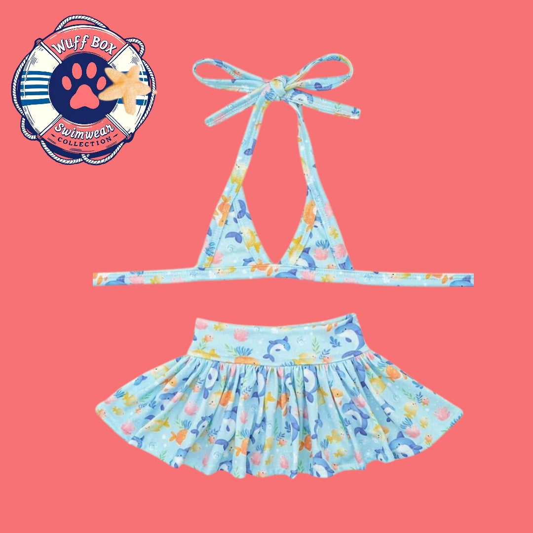 Dolphin Print Bikini