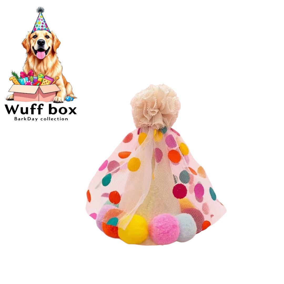 Lace Collar Birthday Hat Set