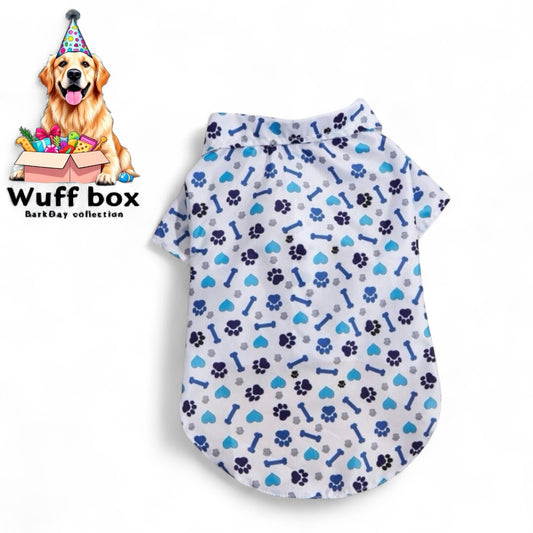 Bone & Paw Print BarkDay Shirt