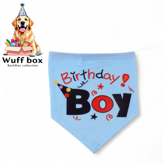 Birthday Boy Soft Bandana