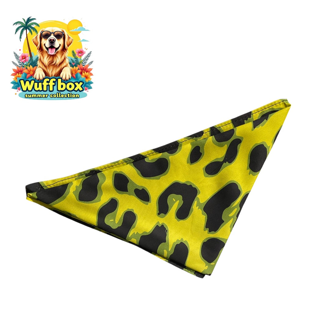 Leopard Print Bandana’s (Big Pups)