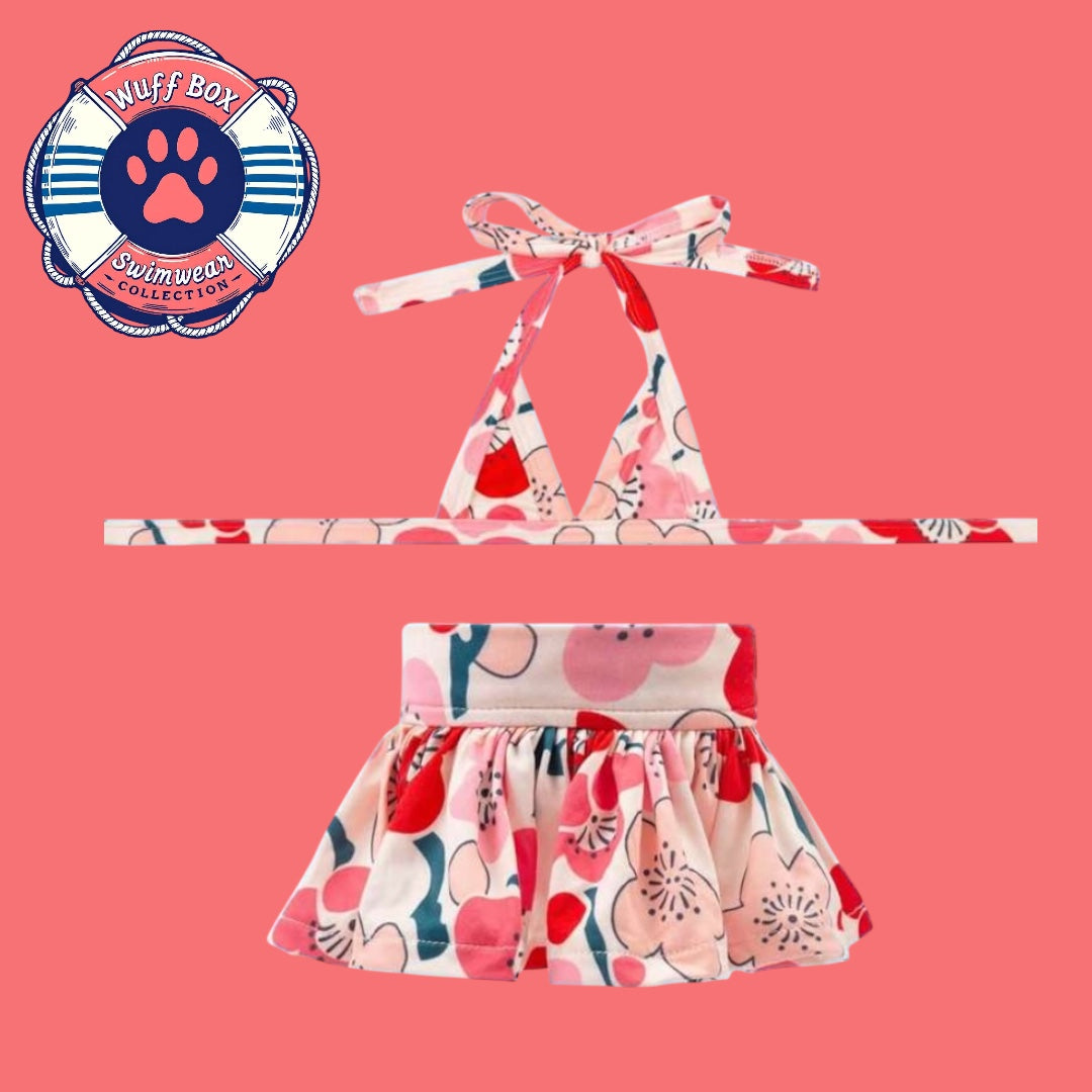 Summer Floral Print Bikini