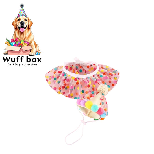 Lace Collar Birthday Hat Set